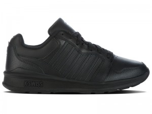 Black K-Swiss RIVAL TRAINER Women's Lifestyle Shoes | RLBNE-2081