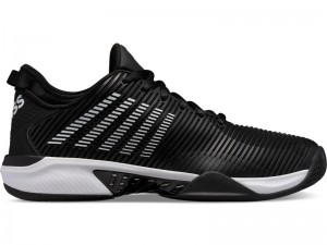 Black / White K-Swiss HYPERCOURT SUPREME Men's Tennis | TUGXF-2034