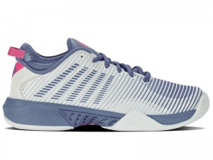 Blue Pink K-Swiss HYPERCOURT SUPREME Women's Tennis | CYNKV-5412