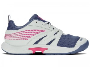 Blue Pink / Blue K-Swiss SPEEDTRAC Kids' Tennis | YHTPV-3824