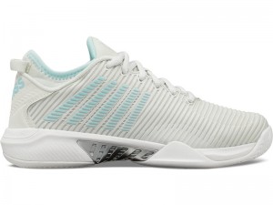 Blue / White K-Swiss HYPERCOURT SUPREME Women's Tennis | OYDHS-1657