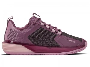 Purple K-Swiss ULTRASHOT 3 Women's Tennis | PIBFJ-6790