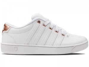 White K-Swiss COURT PRO II CMF SP Women's Lifestyle Shoes | MJZWF-5132