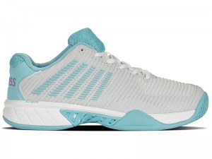 White K-Swiss HYPERCOURT EXPRESS 2 Women's Tennis | KJTHA-1534