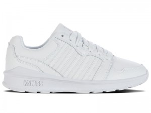 White K-Swiss RIVAL TRAINER Women's Lifestyle Shoes | UAZNT-0872