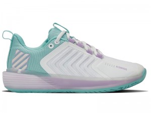 White K-Swiss ULTRASHOT 3 Women's Tennis | WNISZ-3542