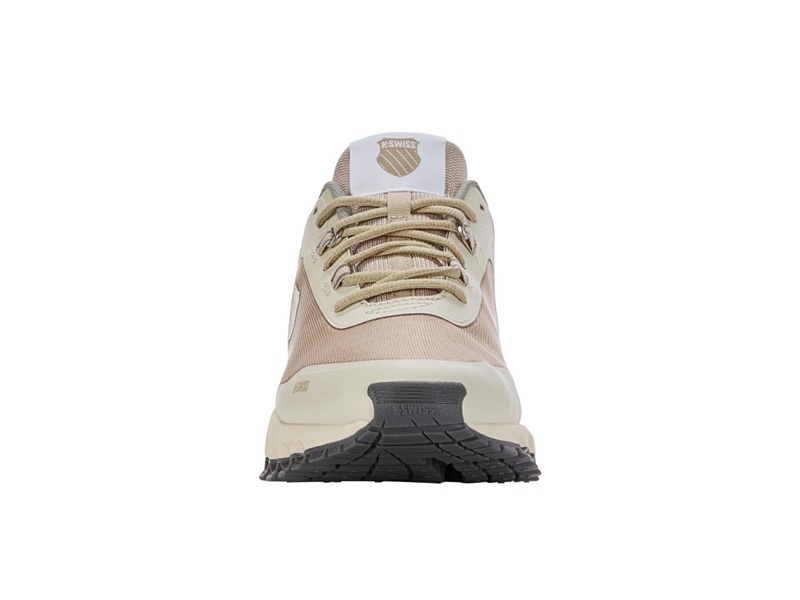 Beige White / Grey K-Swiss TUBES GRIP Men's Lifestyle Shoes | GKNVQ-5183