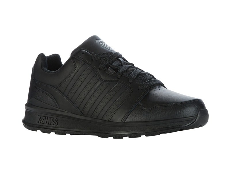 Black K-Swiss RIVAL TRAINER Men's Lifestyle Shoes | RPQWC-9240