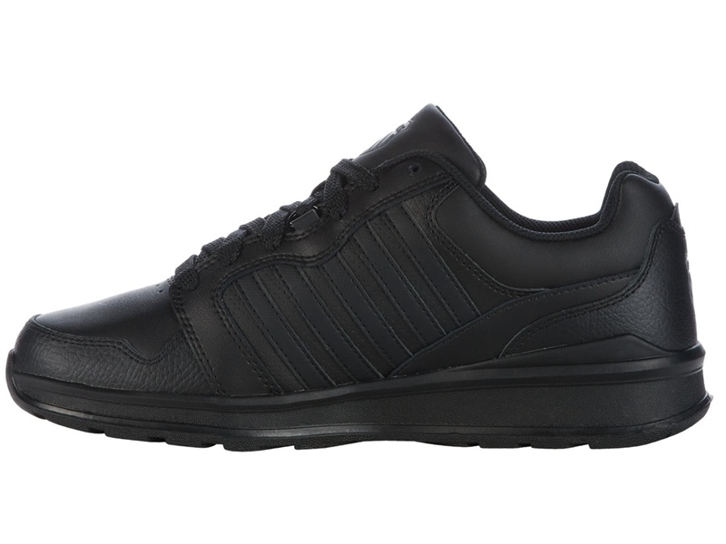 Black K-Swiss RIVAL TRAINER Men's Lifestyle Shoes | RPQWC-9240