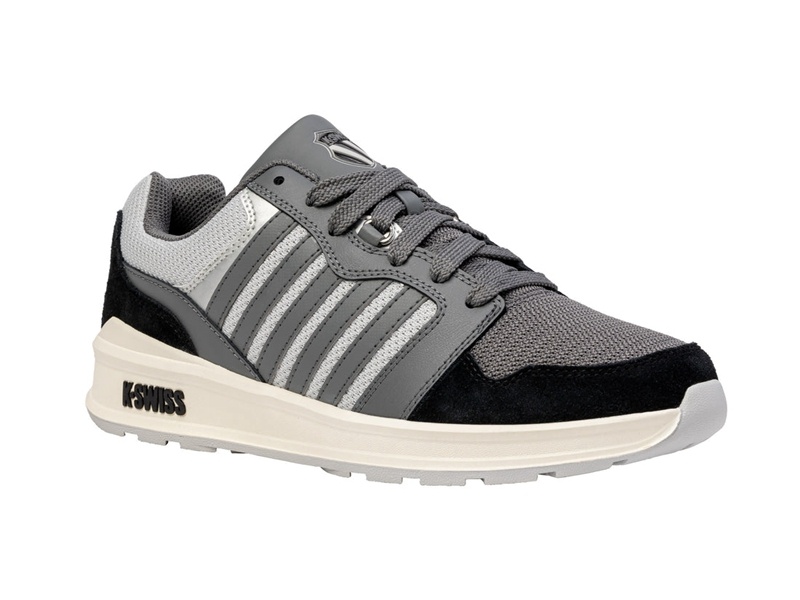 Black K-Swiss RIVAL TRAINER T Men's Lifestyle Shoes | FSGRU-4187