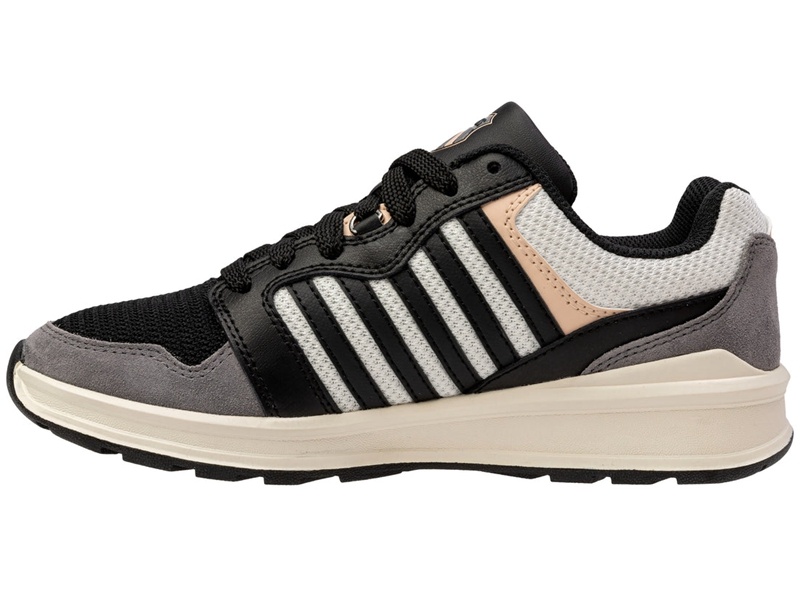 Black K-Swiss RIVAL TRAINER T Women's Lifestyle Shoes | VXMLB-1357