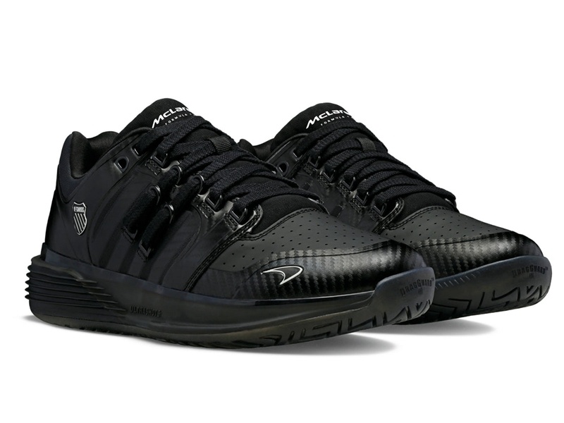 Black / Dark Grey K-Swiss SI-18 ULTRASHOT X MCLAREN Men's Lifestyle Shoes | JHWIE-2615