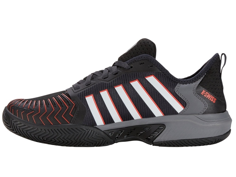 Black / Grey K-Swiss PICKLEBALL SUPREME Men's Pickleball Shoes | NAXJZ-3920