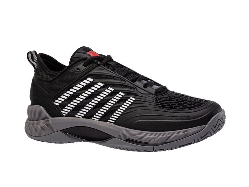 Black / Grey / Red K-Swiss HYPERCOURT SUPREME 2 Men's Tennis | MWPSX-5704