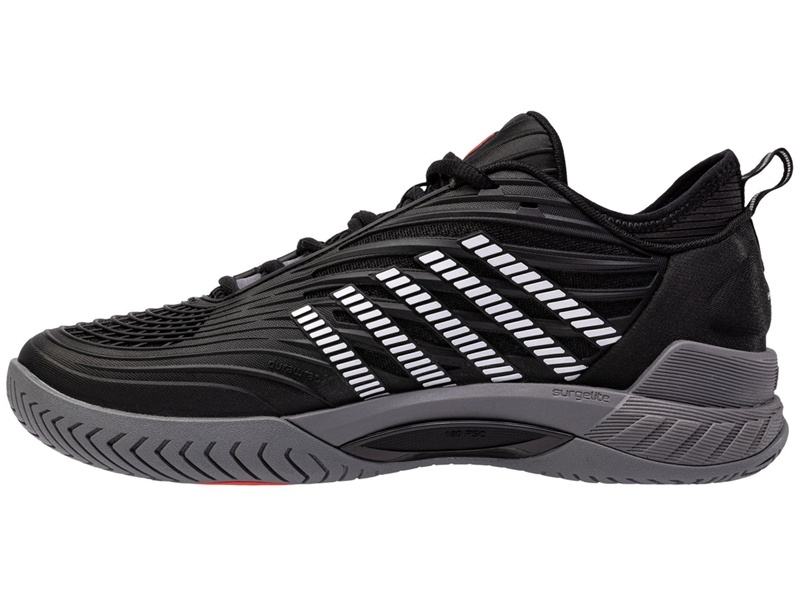 Black / Grey / Red K-Swiss HYPERCOURT SUPREME 2 Men's Tennis | MWPSX-5704