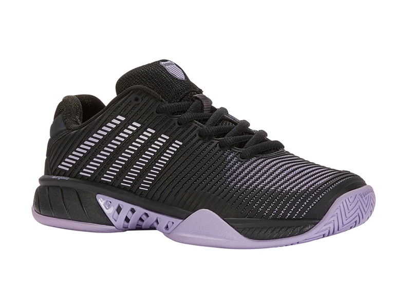 Black / Purple K-Swiss HYPERCOURT EXPRESS 2 Women's Tennis | ICSGR-8759