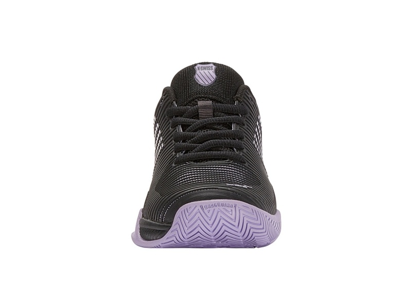 Black / Purple K-Swiss HYPERCOURT EXPRESS 2 Women's Tennis | ICSGR-8759