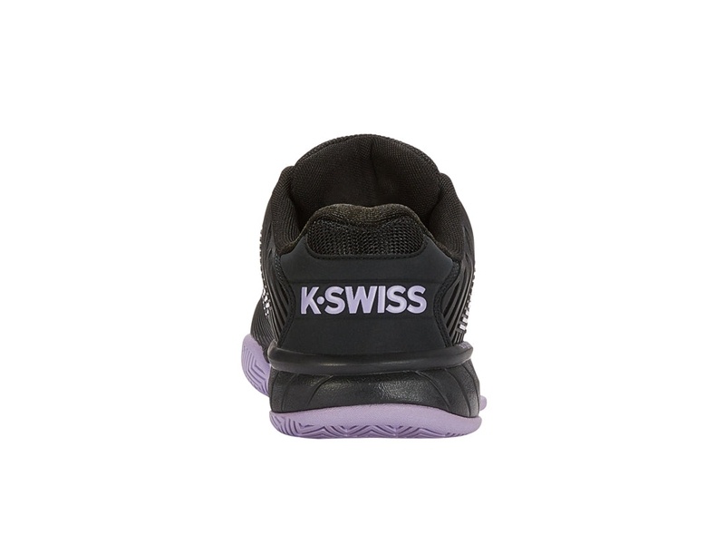 Black / Purple K-Swiss HYPERCOURT EXPRESS 2 Women's Tennis | ICSGR-8759