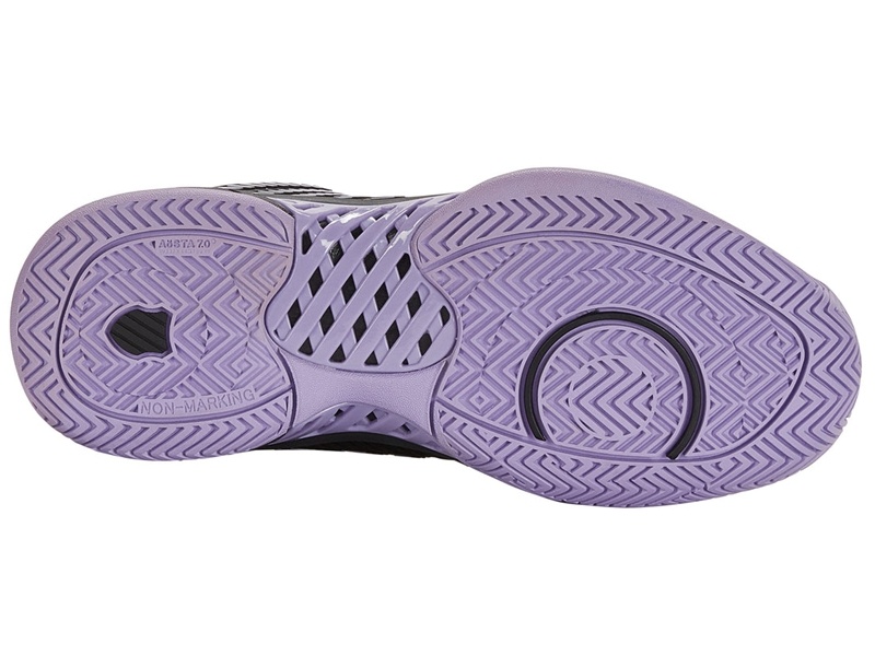 Black / Purple K-Swiss HYPERCOURT EXPRESS 2 Women's Tennis | ICSGR-8759