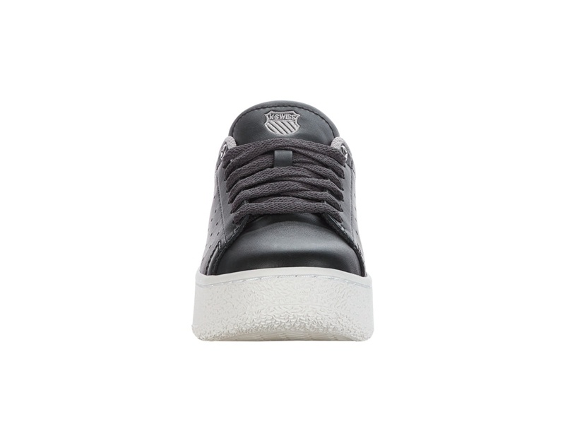 Black / White K-Swiss CLASSIC PF PLATFORM Women's Lifestyle Shoes | ZWGTL-7429