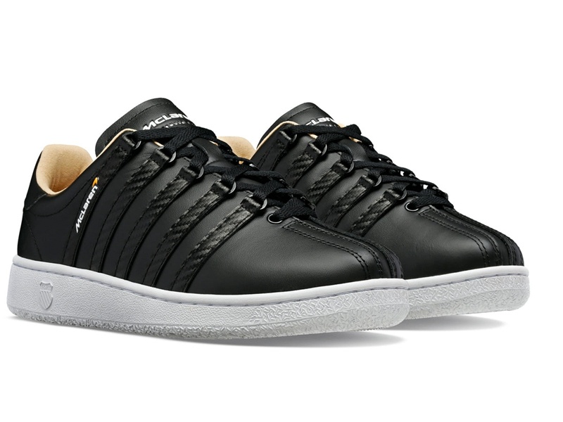 Black / White K-Swiss CLASSIC VN X MCLAREN Men's Lifestyle Shoes | VAYBC-3412