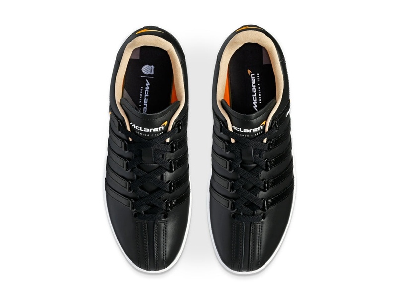 Black / White K-Swiss CLASSIC VN X MCLAREN Men's Lifestyle Shoes | VAYBC-3412