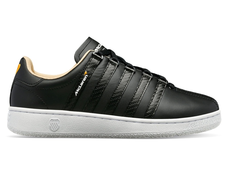 Black / White K-Swiss CLASSIC VN X MCLAREN Men\'s Lifestyle Shoes | VAYBC-3412