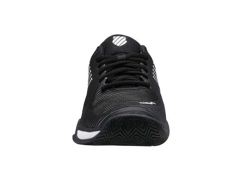 Black / White K-Swiss HYPERCOURT EXPRESS 2 Men's Tennis | LWUSH-0527