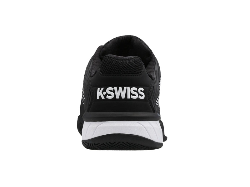 Black / White K-Swiss HYPERCOURT EXPRESS 2 Men's Tennis | LWUSH-0527