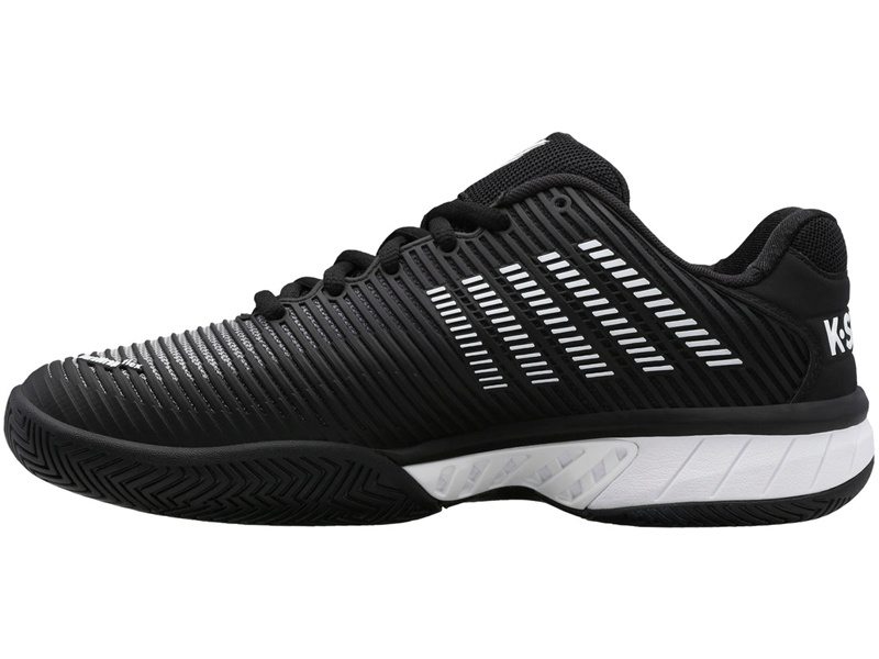 Black / White K-Swiss HYPERCOURT EXPRESS 2 Men's Tennis | LWUSH-0527