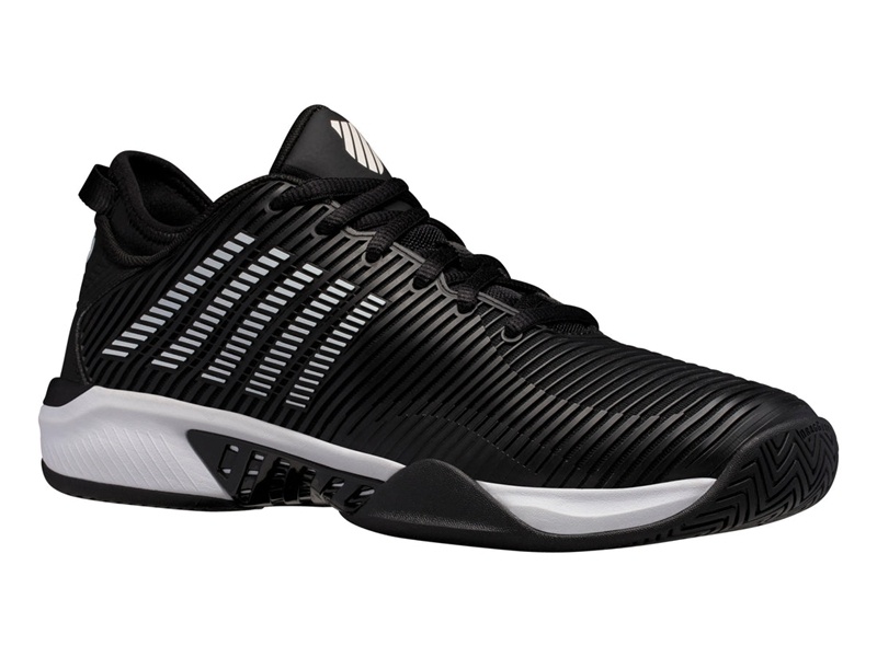 Black / White K-Swiss HYPERCOURT SUPREME Men's Tennis | TUGXF-2034