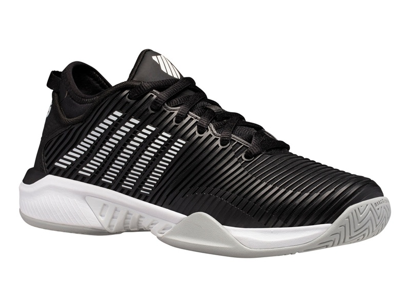 Black / White K-Swiss HYPERCOURT SUPREME Women's Tennis | UAYKN-3082