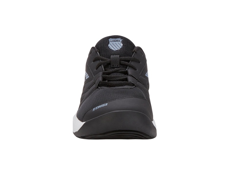 Black / White K-Swiss SPEEDTRAC Kids' Tennis | XTGQO-3561