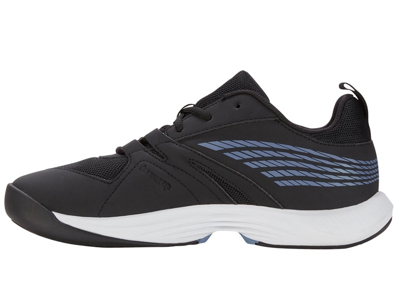 Black / White K-Swiss SPEEDTRAC Kids' Tennis | XTGQO-3561