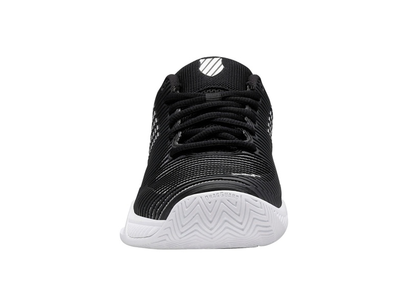 Black / White / Silver K-Swiss HYPERCOURT EXPRESS 2 Women's Tennis | HJNOV-6849