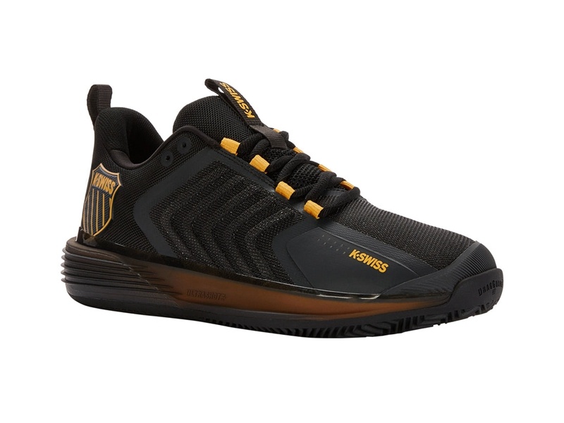 Black / Yellow K-Swiss ULTRASHOT 3 HB Men's Tennis | GFNOW-1348