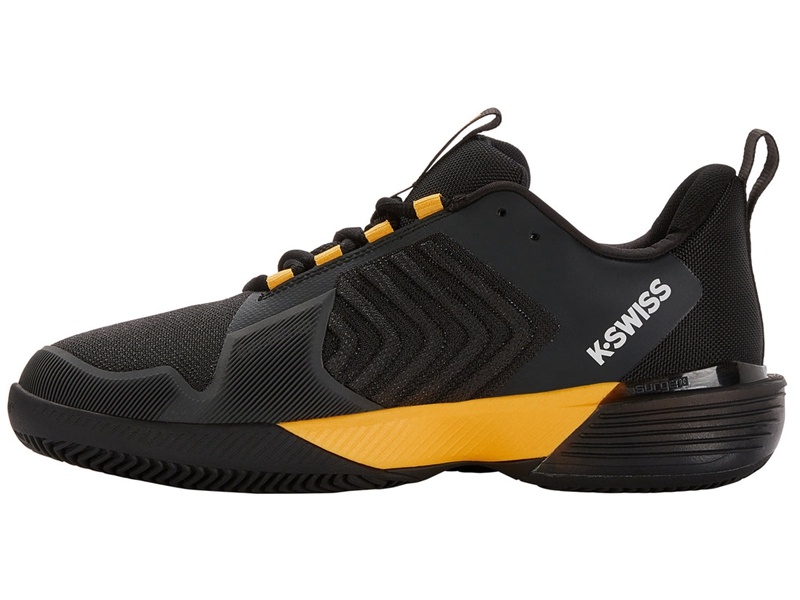 Black / Yellow K-Swiss ULTRASHOT 3 HB Men's Tennis | GFNOW-1348