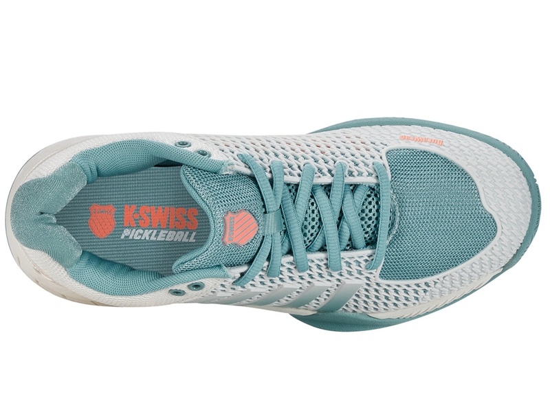 Blue / White K-Swiss EXPRESS LIGHT Women's Pickleball Shoes | GQCTF-9524