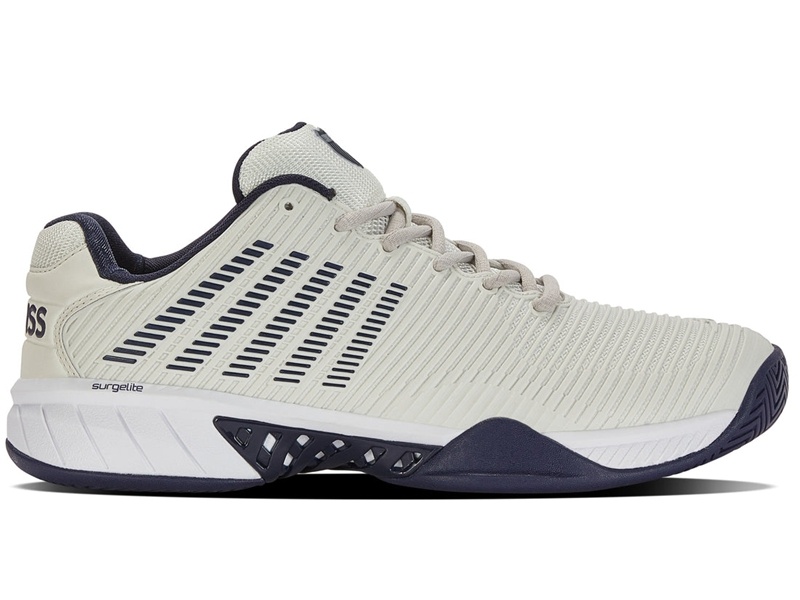 Grey / Navy K-Swiss HYPERCOURT EXPRESS 2-2E Men\'s Tennis | UJSLW-2345