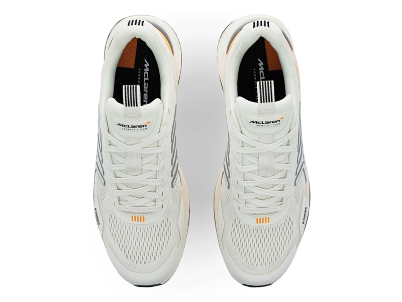 White K-Swiss AERO-ACTIVE X MCLAREN Men's Lifestyle Shoes | KXGUZ-7632