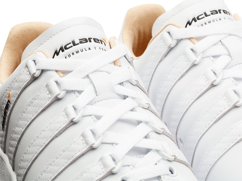 White K-Swiss CLASSIC VN X MCLAREN Women's Lifestyle Shoes | HBACQ-1834