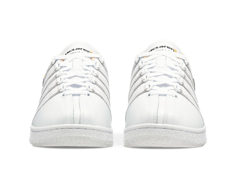 White K-Swiss CLASSIC VN X MCLAREN Women's Lifestyle Shoes | HBACQ-1834