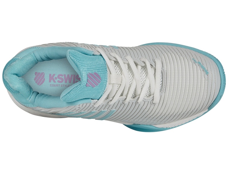 White K-Swiss HYPERCOURT EXPRESS 2 Kids' Tennis | FYANO-0759