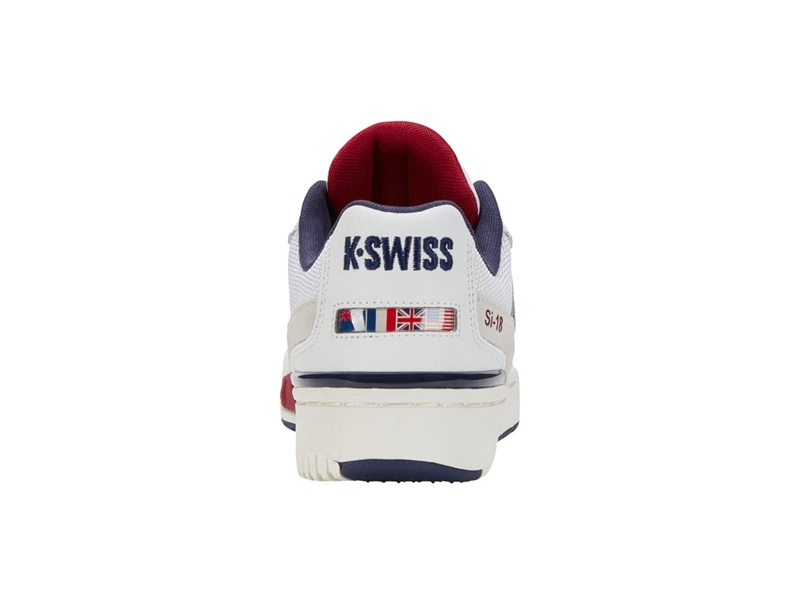 White K-Swiss SI-18 RIVAL Men's Lifestyle Shoes | LAQOF-0238