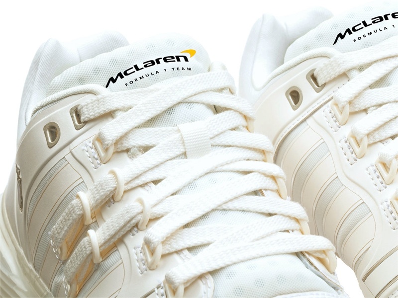 White K-Swiss SI-18 ULTRASHOT X MCLAREN Men's Lifestyle Shoes | TBJYL-3269