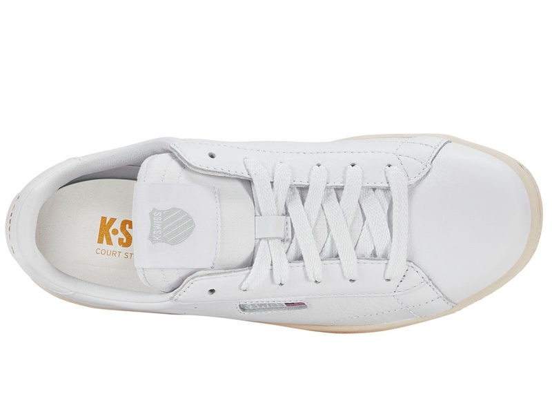 White K-Swiss SLAMMKLUB CC Women's Lifestyle Shoes | LDYUQ-5874