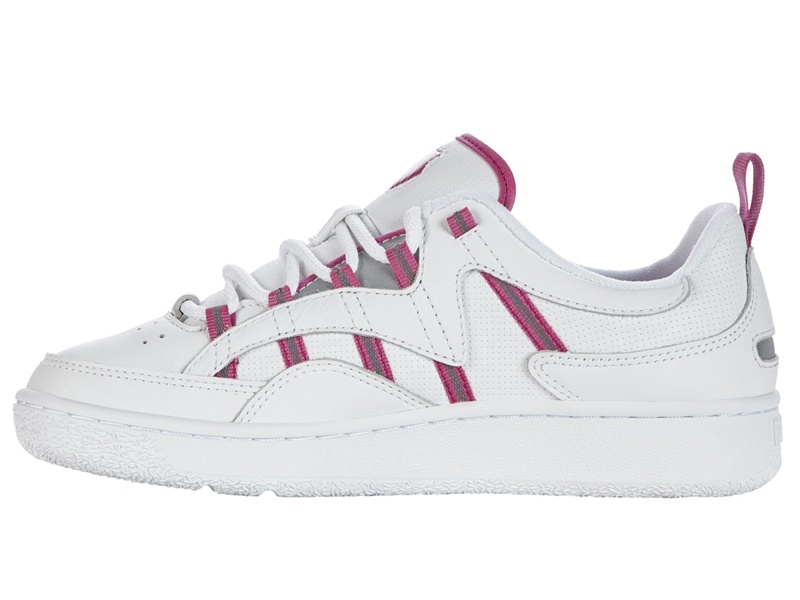 White K-Swiss SLAMM 99 CC Women's Lifestyle Shoes | IKOYJ-9435