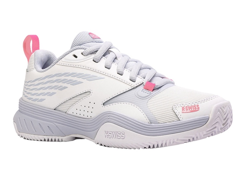 White K-Swiss SPEEDEX PADEL Women's Lifestyle Shoes | OJQCD-4286