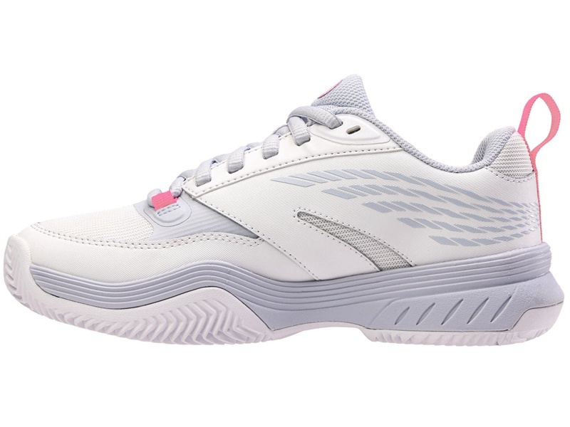 White K-Swiss SPEEDEX PADEL Women's Lifestyle Shoes | OJQCD-4286