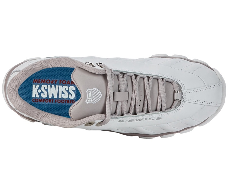 White K-Swiss ST329 CMF Women's Lifestyle Shoes | VIUDM-7214